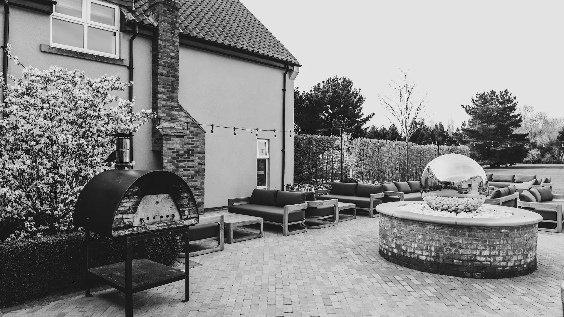 An event set up at The Hidden Oak.
