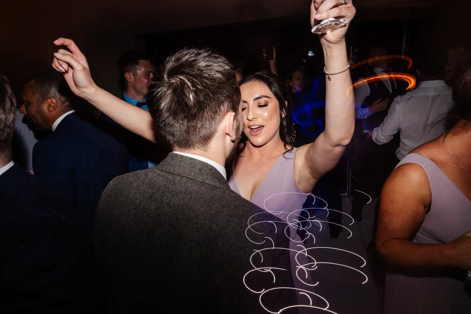 The dance floor in full swing