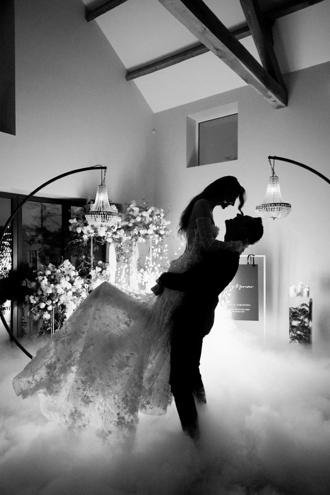 A dip on the dance floor