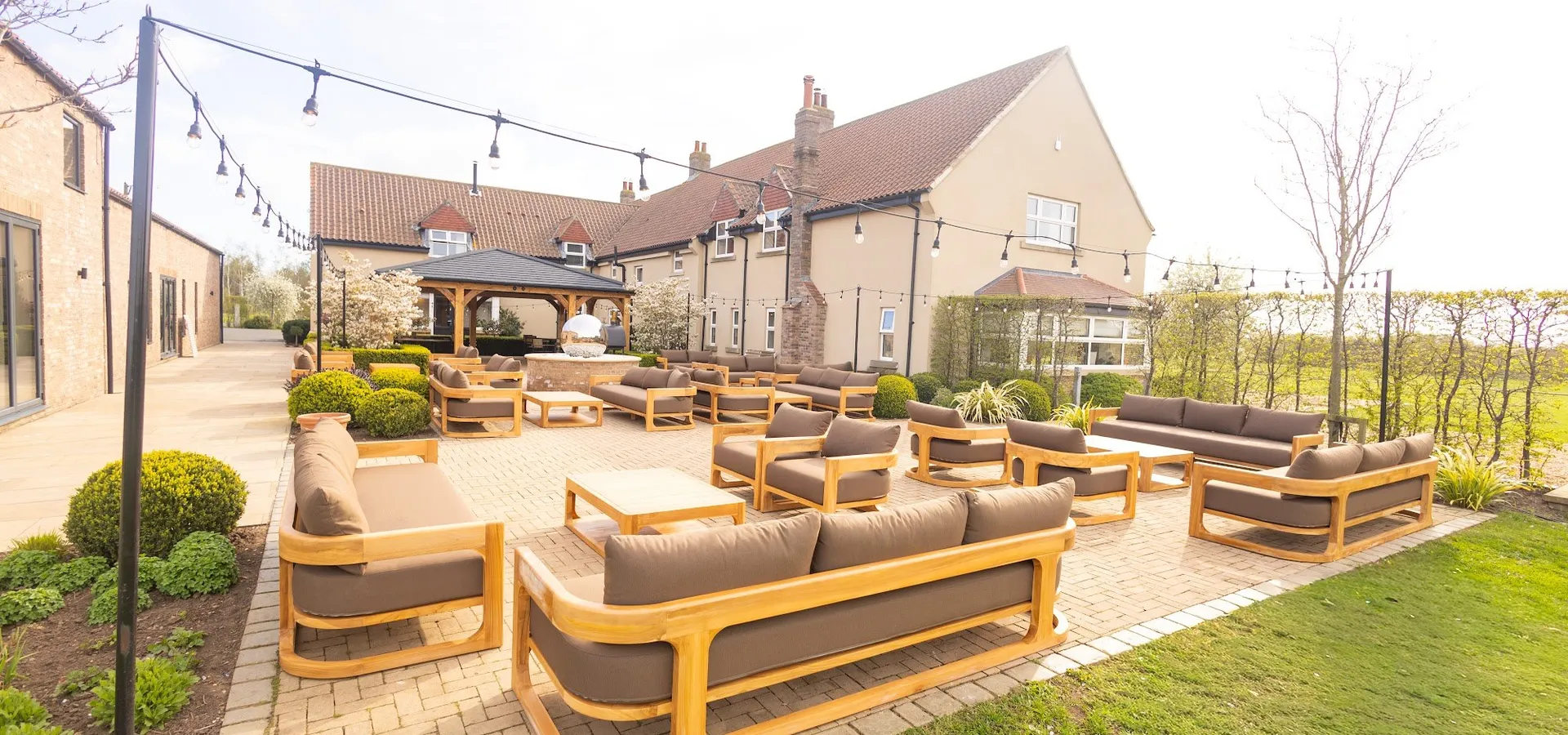 The farmhouse at The Hidden Oak.